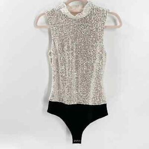 7 FOR ALL MANKIND | Mockneck Sleeveless Bodysuit